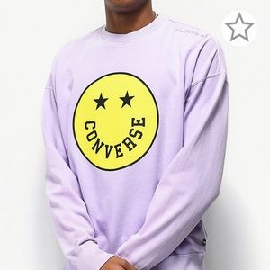 Converse Lavender Crewneck